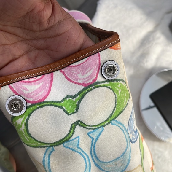 ❤️Coach Hampton Scribble Handbag Vintage - Picture 11 of 16